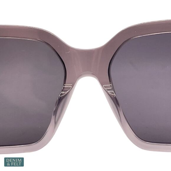 NEW Fendi‎ FF Diamonds Square Sunglasses 54mm Grey Gradient Luxe Statement Chic main image 16